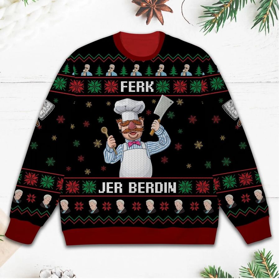 Ferk JerBerdin Chef All Ugly Sweater