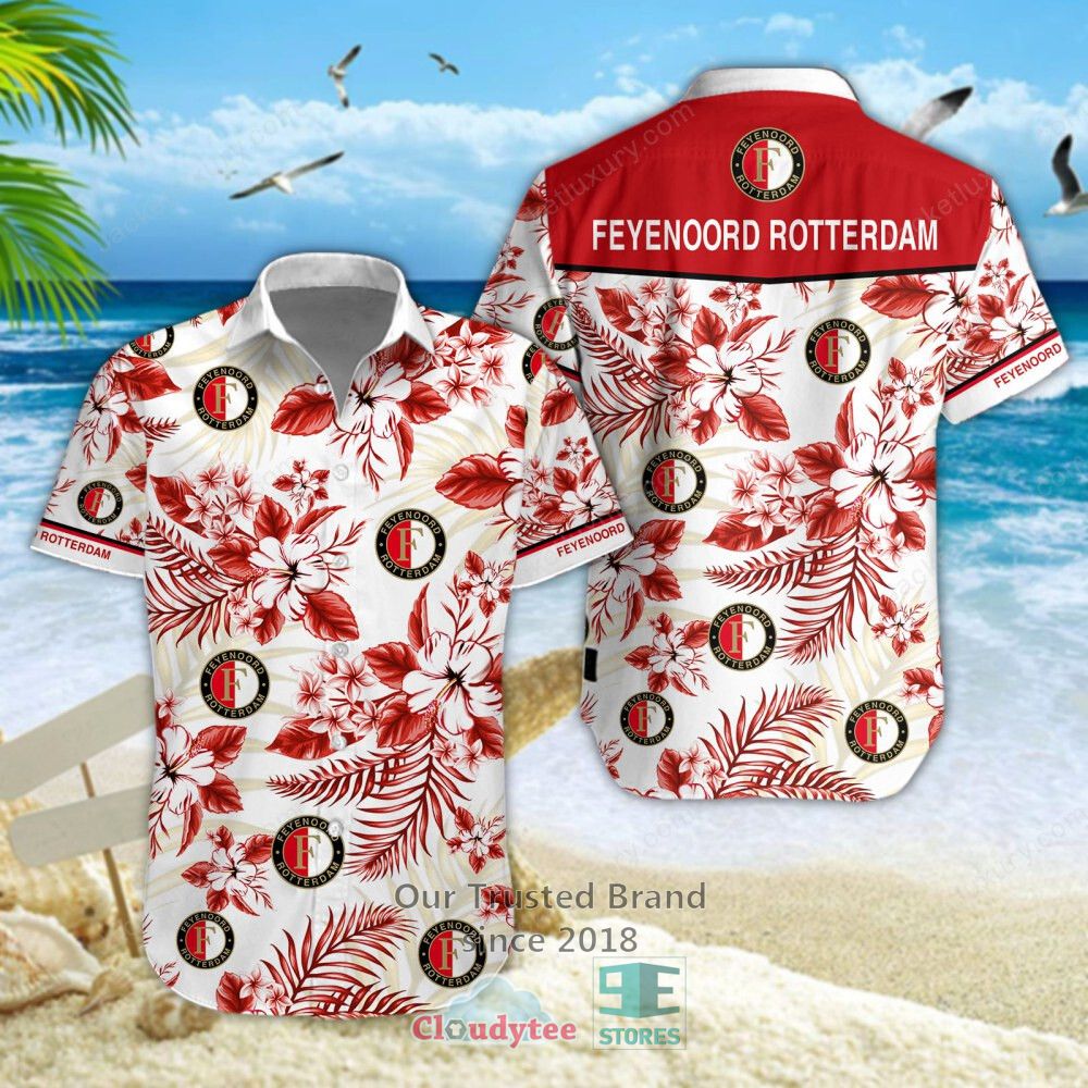 Feyenoord Rotterdam FC Hawaiian Shirt, Short – LIMITED EDITION