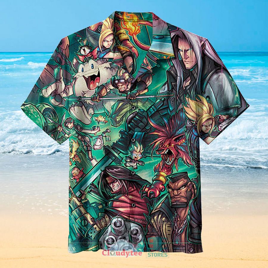 Final Fantasy Hawaiian Shirt – LIMITED EDTION
