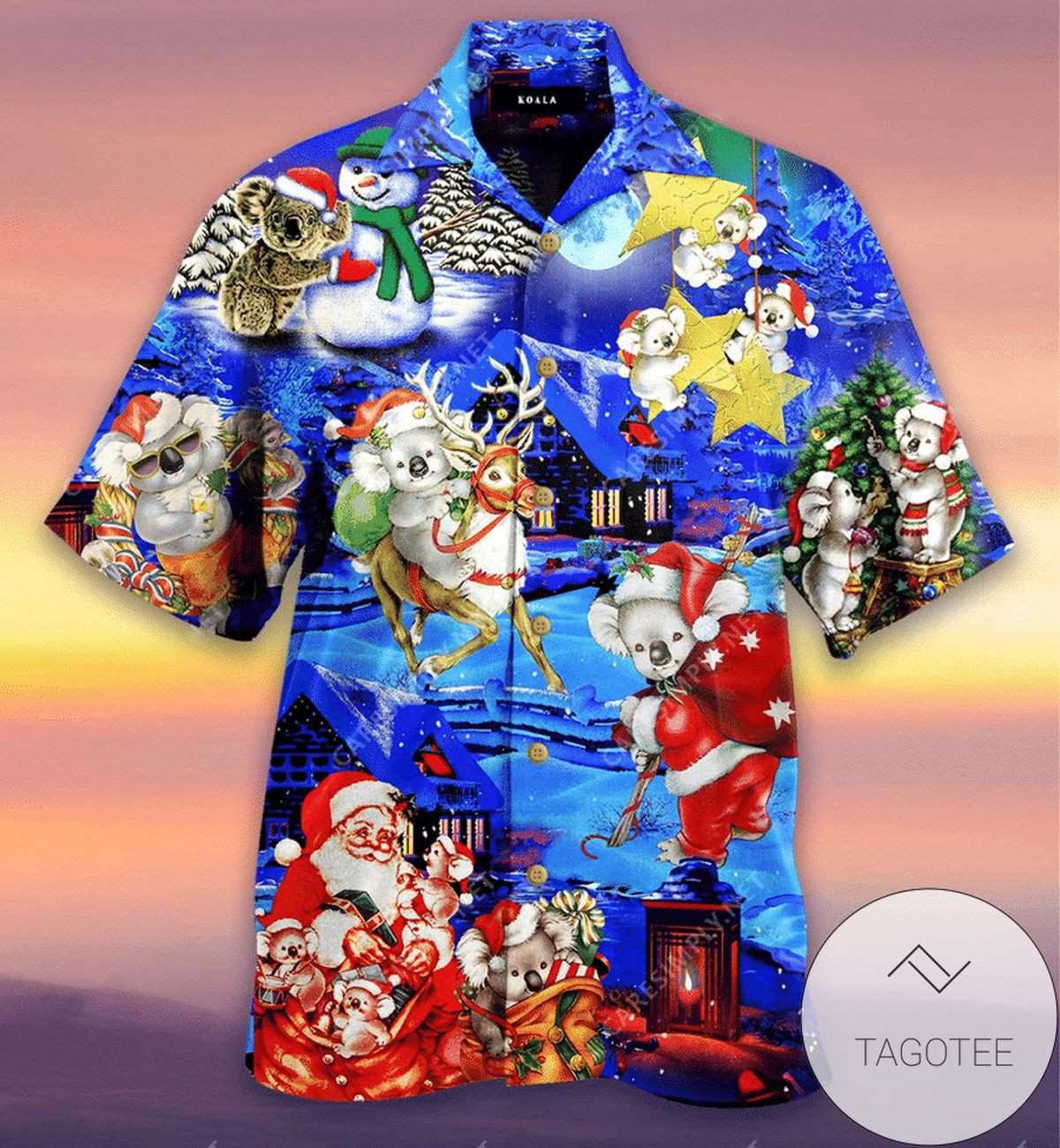 Find Hawaiian Aloha Shirts Cute Koala Christmas