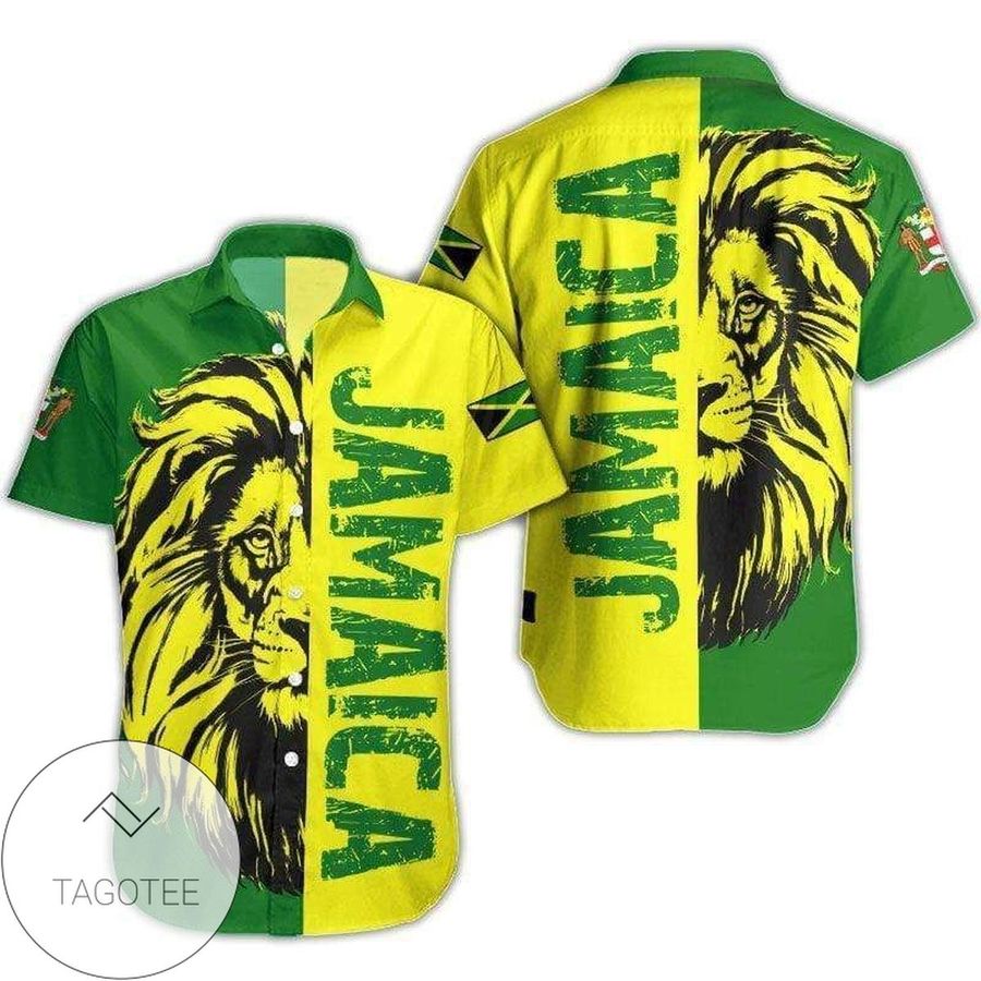 Find Hawaiian Aloha Shirts Jamaica Lion