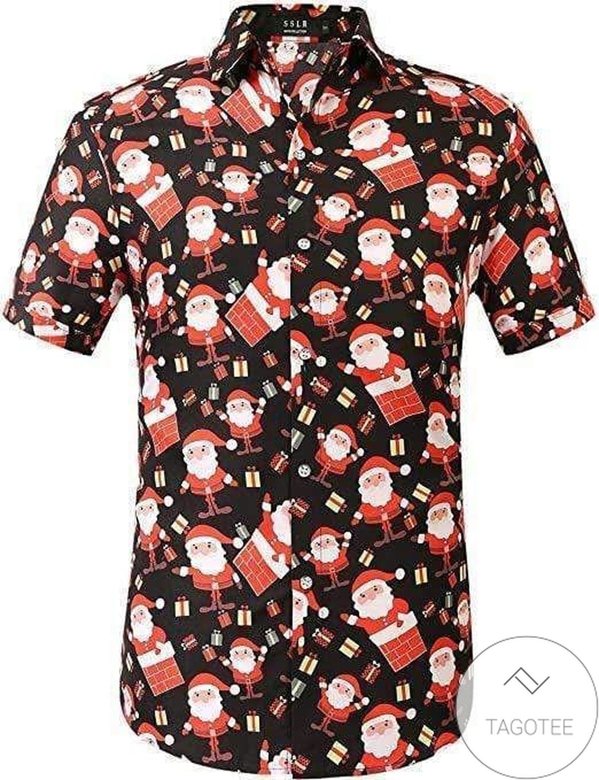 Find Santa Claus Holiday Party Christmas Authentic Hawaiian Shirt 2022