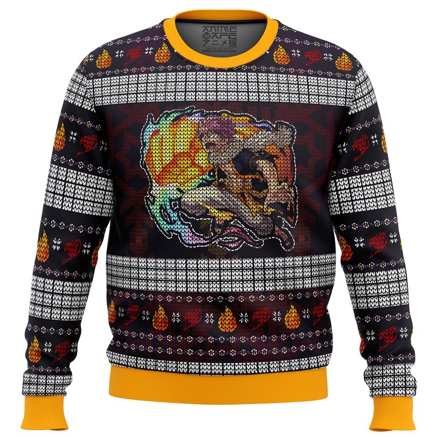 Fire Dragons Iron Fist Dragneel Natsu Fairy Tail Ugly Sweater