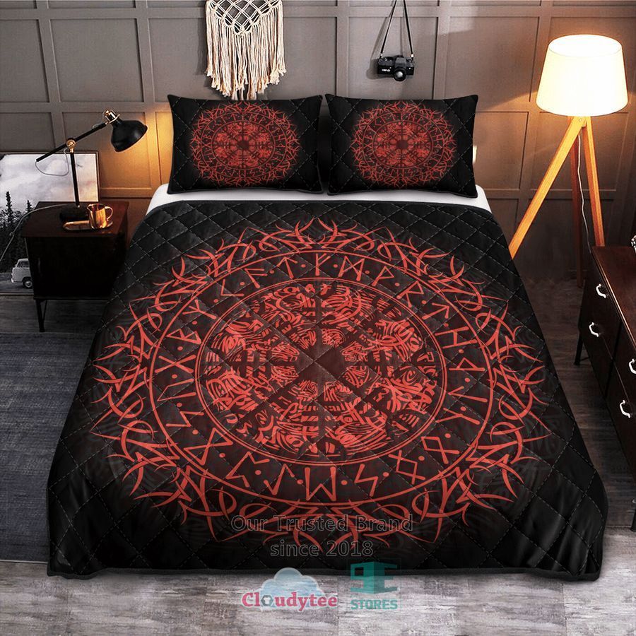 Fire Vegvisir Viking Quilt Bedding Set – LIMITED EDITION