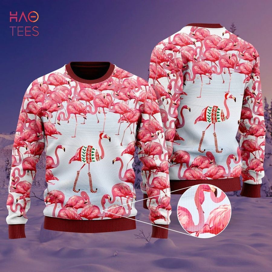 Flamingo Fa La La La Mingo Ugly Christmas Sweater