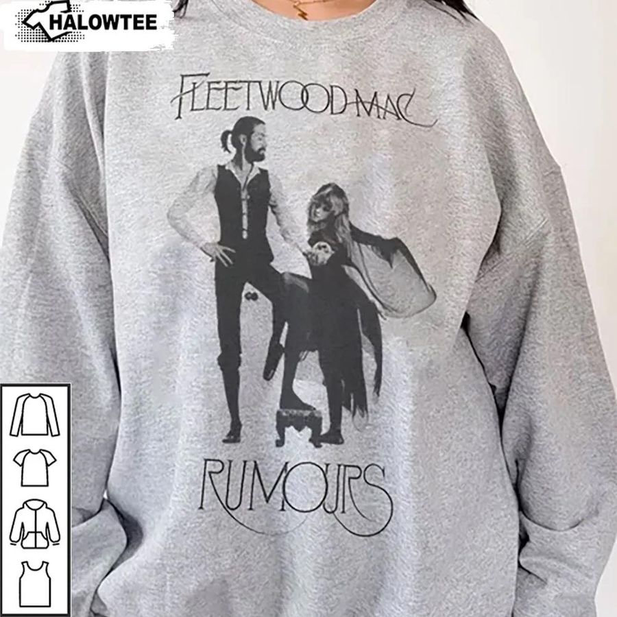 Fleetwood Mac Rumours Shirt Music Rock Band Unisex