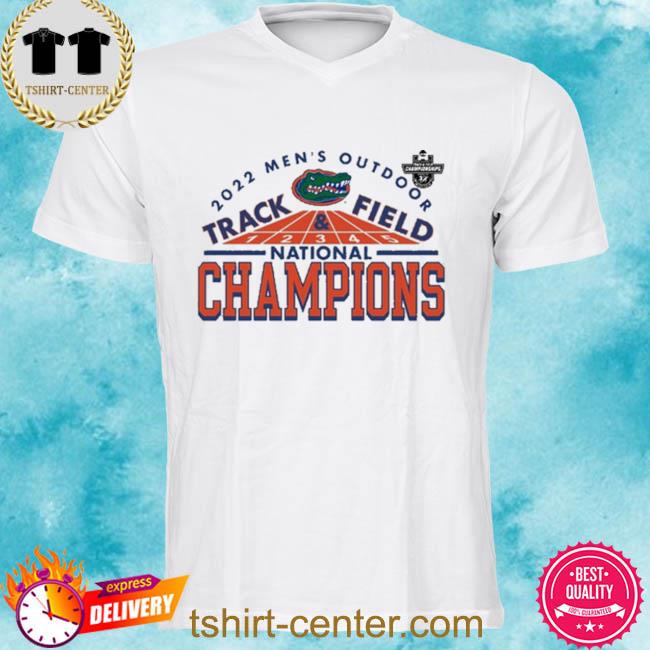 Florida Gators 2022 NCAA Men's Outdoor National Champions Tee Shirt