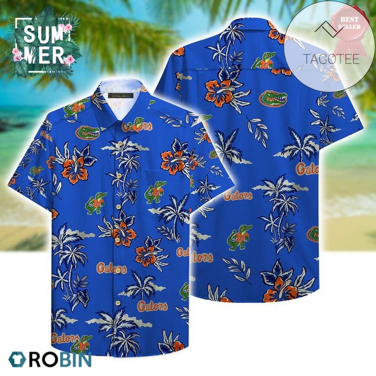 Florida Gators Aloha Tropical Pattern Authentic Hawaiian Shirt 2022