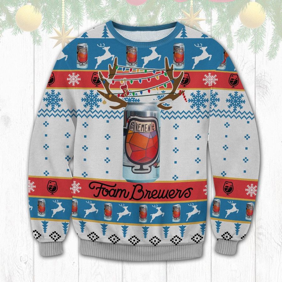 Foam Brewers beer IPA Christmas Ugly Sweater