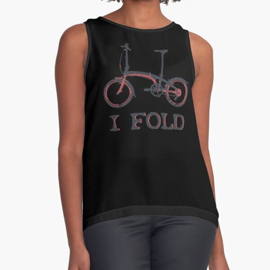 Folding Bicycle - I Fold - MTB Commuter Bike Sleeveless Top