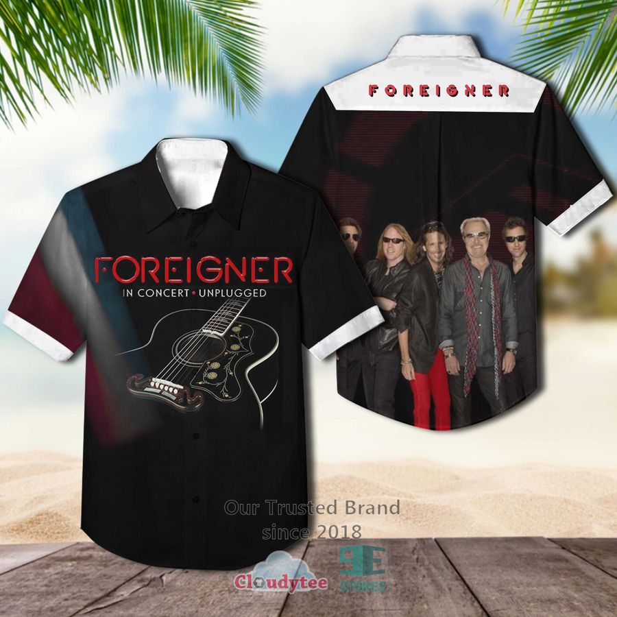 Foreigner band In Concert Unplugged Album Hawaiian Shirt – LIMITED EDITION