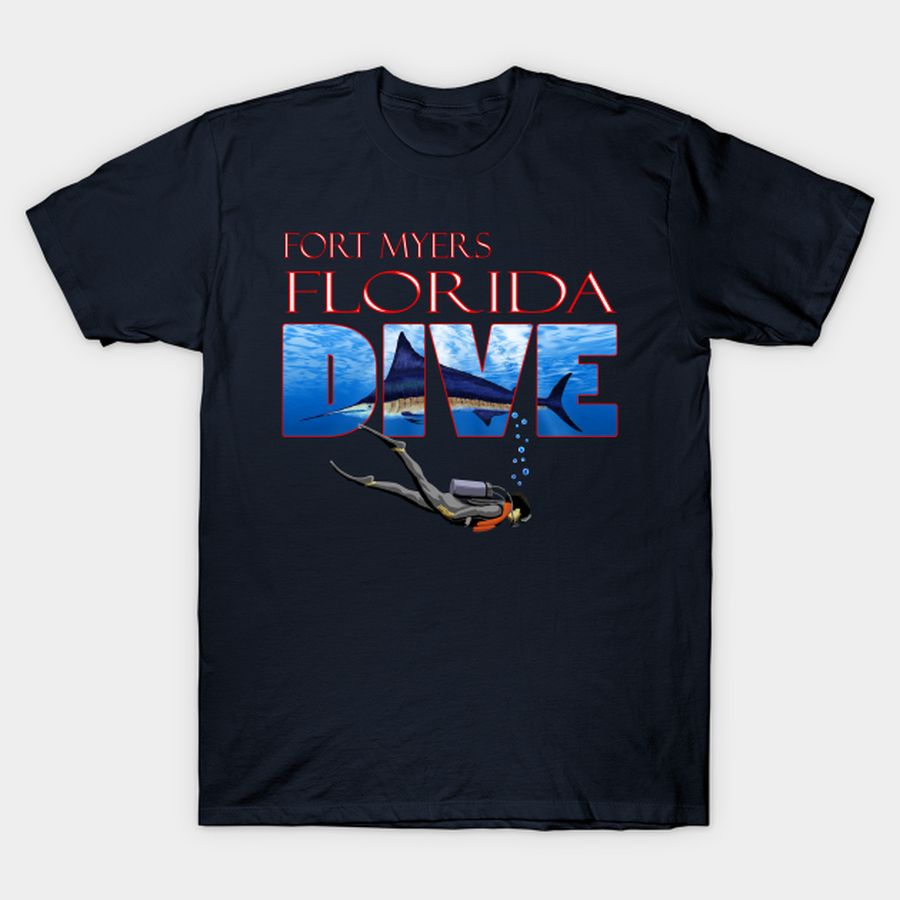 Fort Myers Florida SCUBA Diver Ocean Snorkeling T-shirt, Hoodie, SweatShirt, Long Sleeve