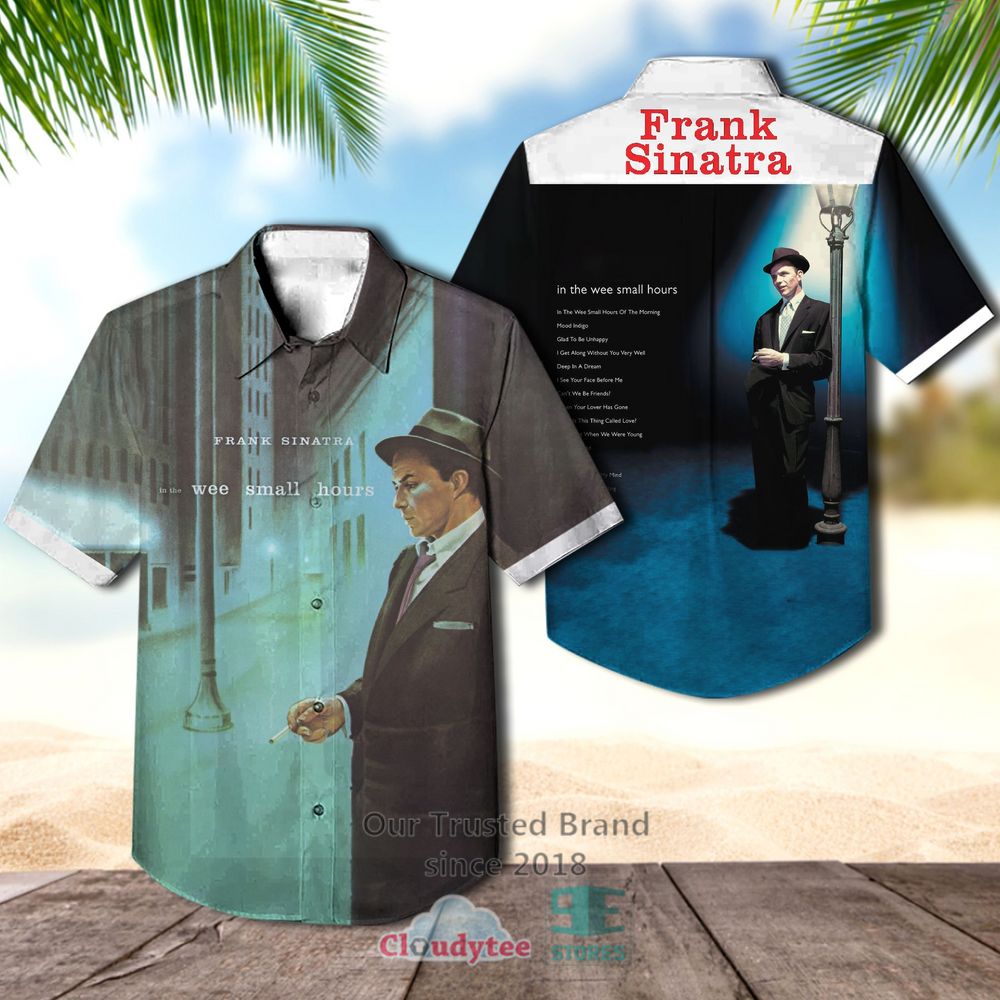 Frank Sinatra In The Wee Small Hours Album Hawaiian Casual Shirt – LIMITED EDITION