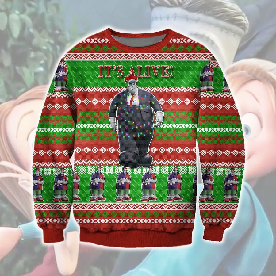 Frankenstein'S Monster Ugly Christmas Sweater