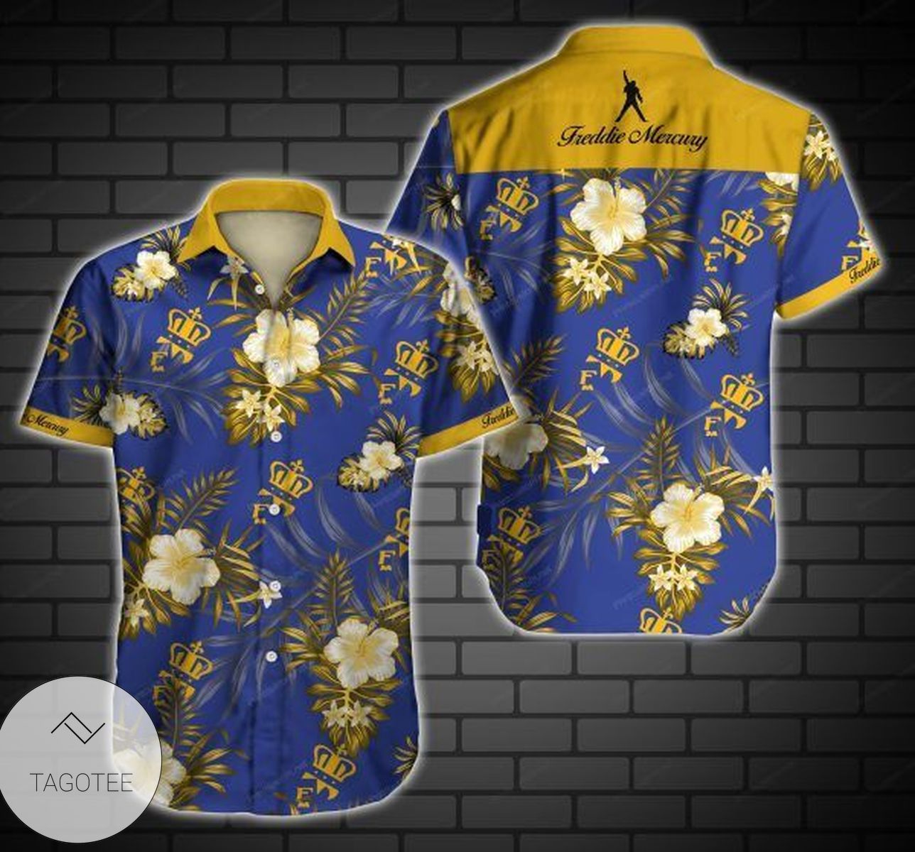 Freddie Mercury Hawaiian Shirt