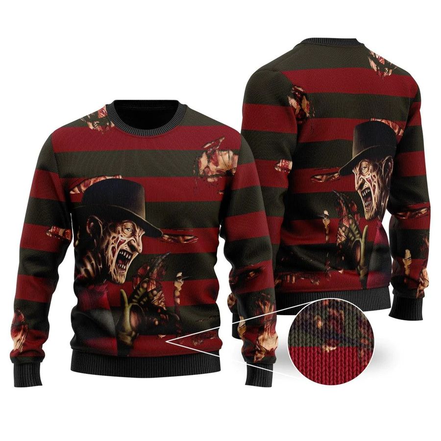 Freddy Krueger Christmas Ugly Sweater
