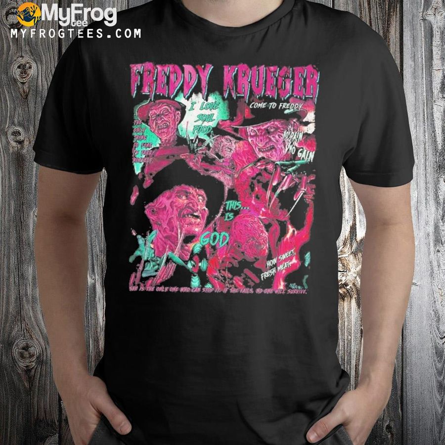 Freddy krueger quote horror movie fan shirt