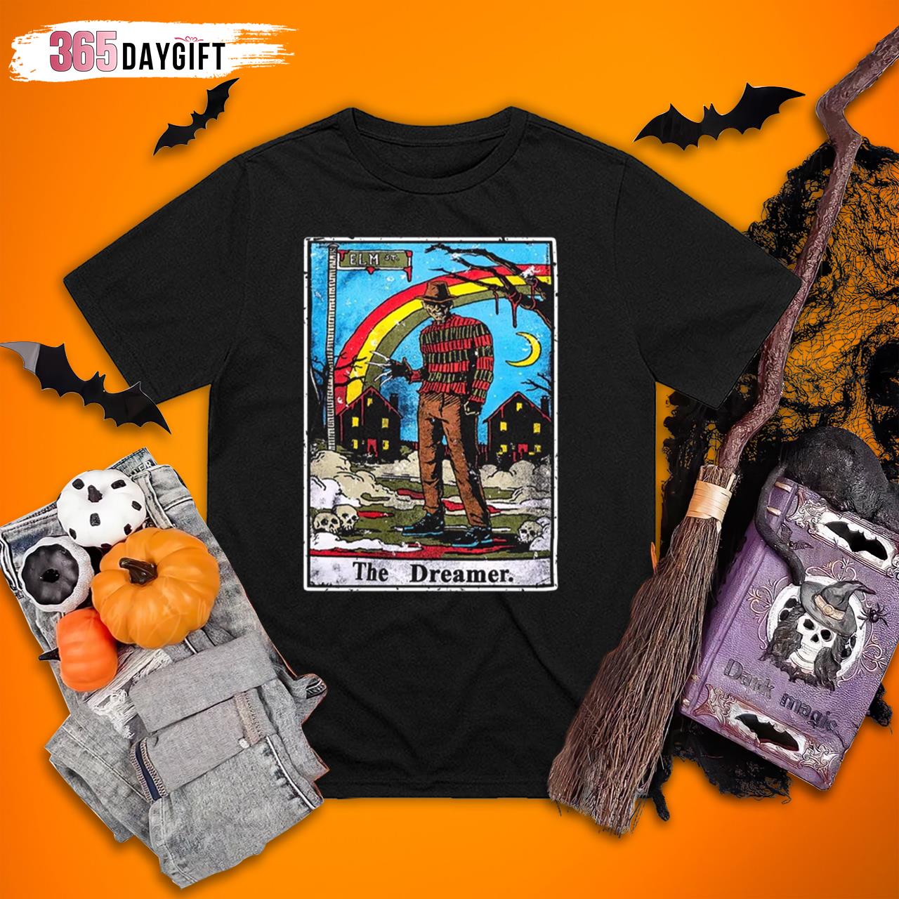 Freddy Krueger The Dreamer Halloween Vintage Nightmare On Elm Street Shirt