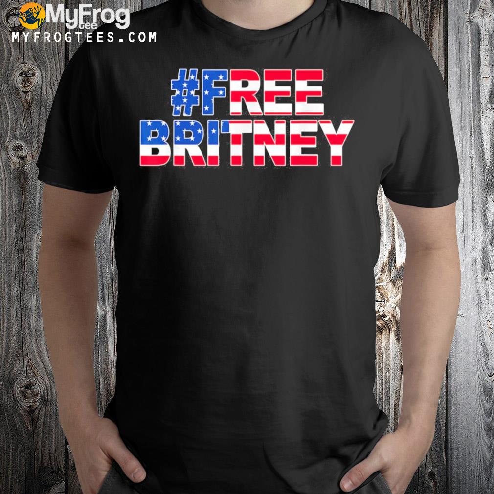 Free britney griner hashtag freebritney flag us shirt