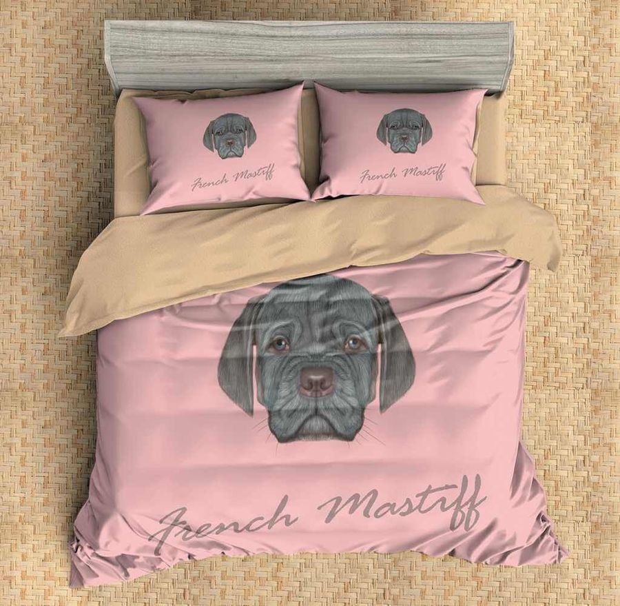 French Mastiff Bedding Set Duvet Cover Set