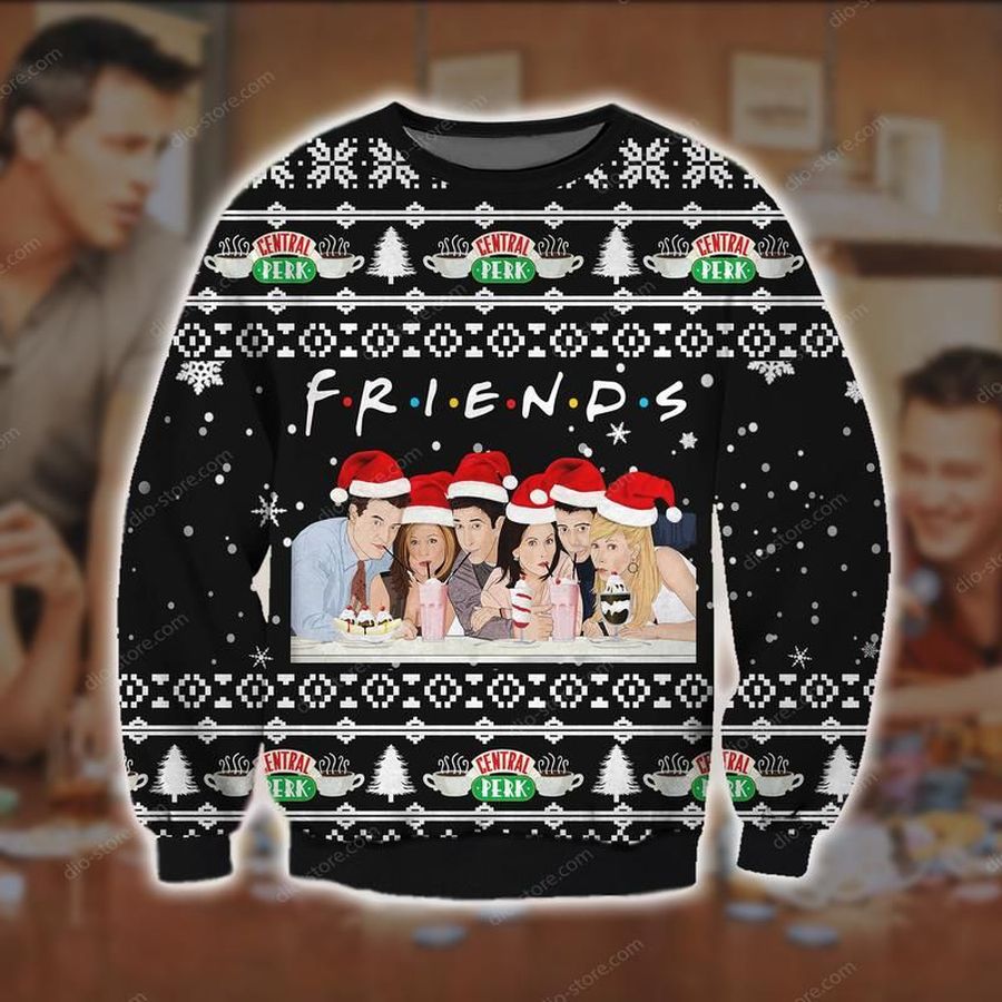 Friends Art 3D All Over Print Ugly Sweater Ugly Sweater