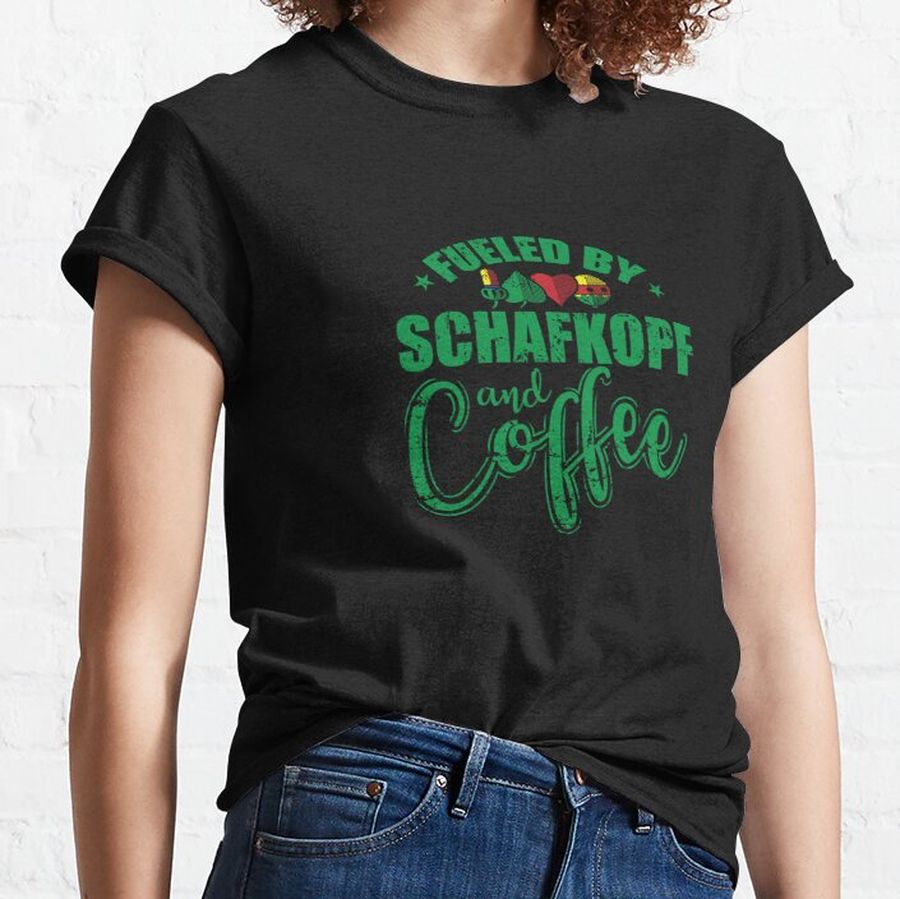 Fueled by Sheepshead and Coffee Card Game Classic T-Shirt