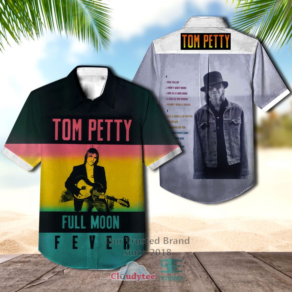 Full Moon Tom Petty Hawaiian Shirt – LIMITED EDITION