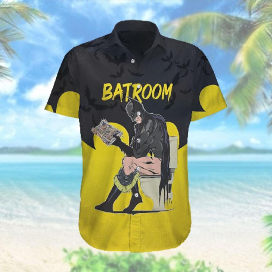 Funny Batman Batroom Hawaiian Shirt Summer Style Hawaiian Shirts