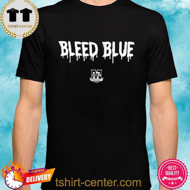 Funny Bleed Blue Duke Fb Talk's Section 17 Podcast Shirt