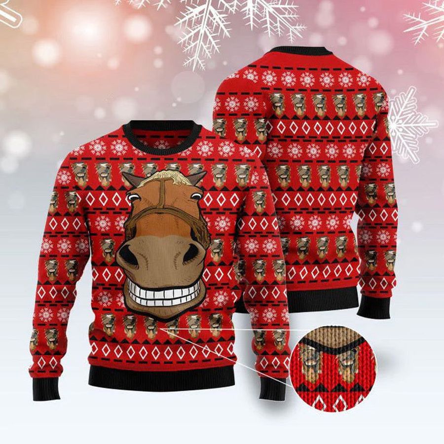 Funny Horse Ugly Sweater