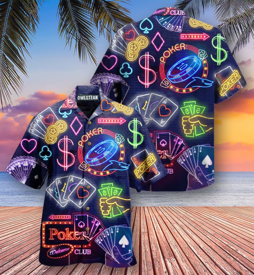 Gambling No Poker No Party Edition Hawaiian Shirt
