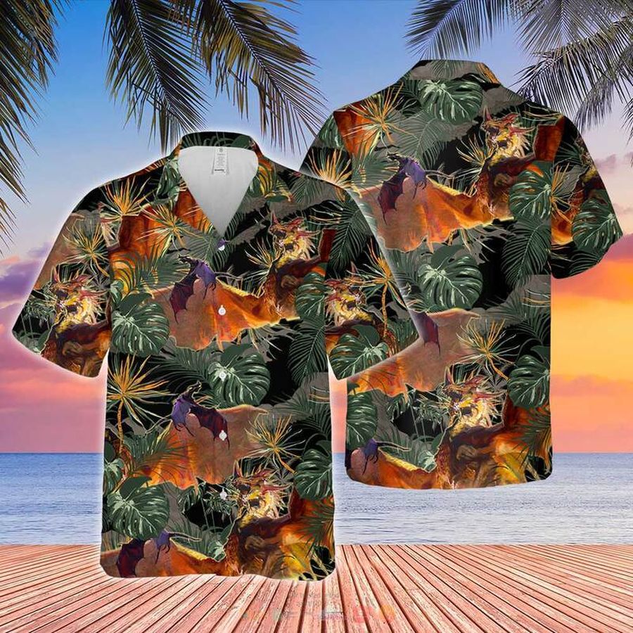 Game Mtg Ur Dragon Beach Shirt