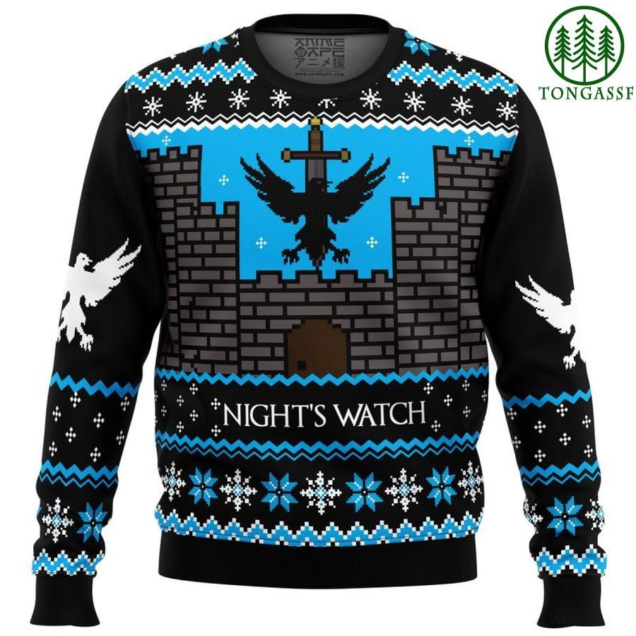 Game of Thrones Nights Watch Ugly Christmas Sweater