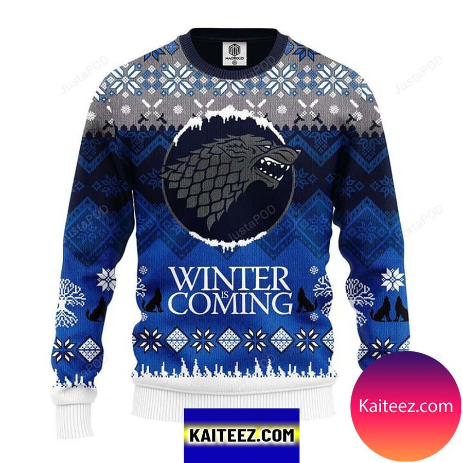 Game Of Thrones Winter Winter Is Coming Christmas Ugly Sweater