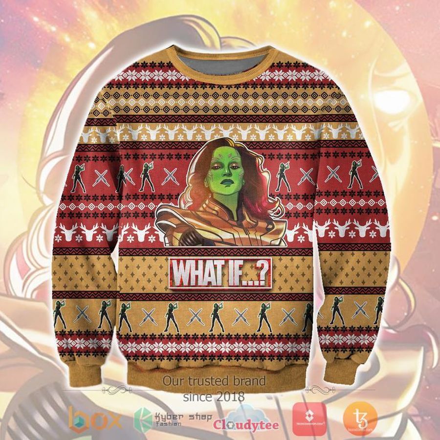 Gamora Marvel What If Ugly Sweater