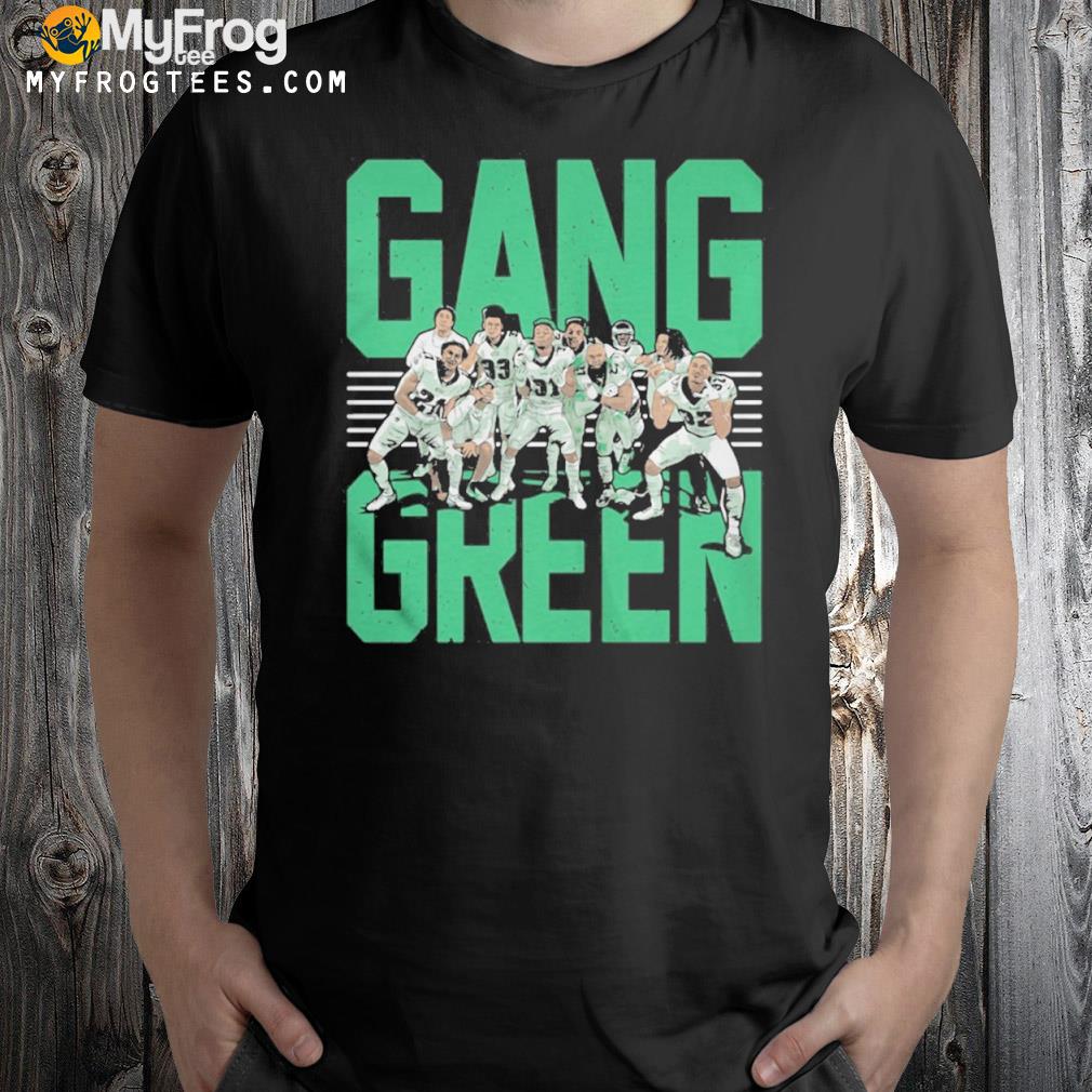 Gang green team shirt