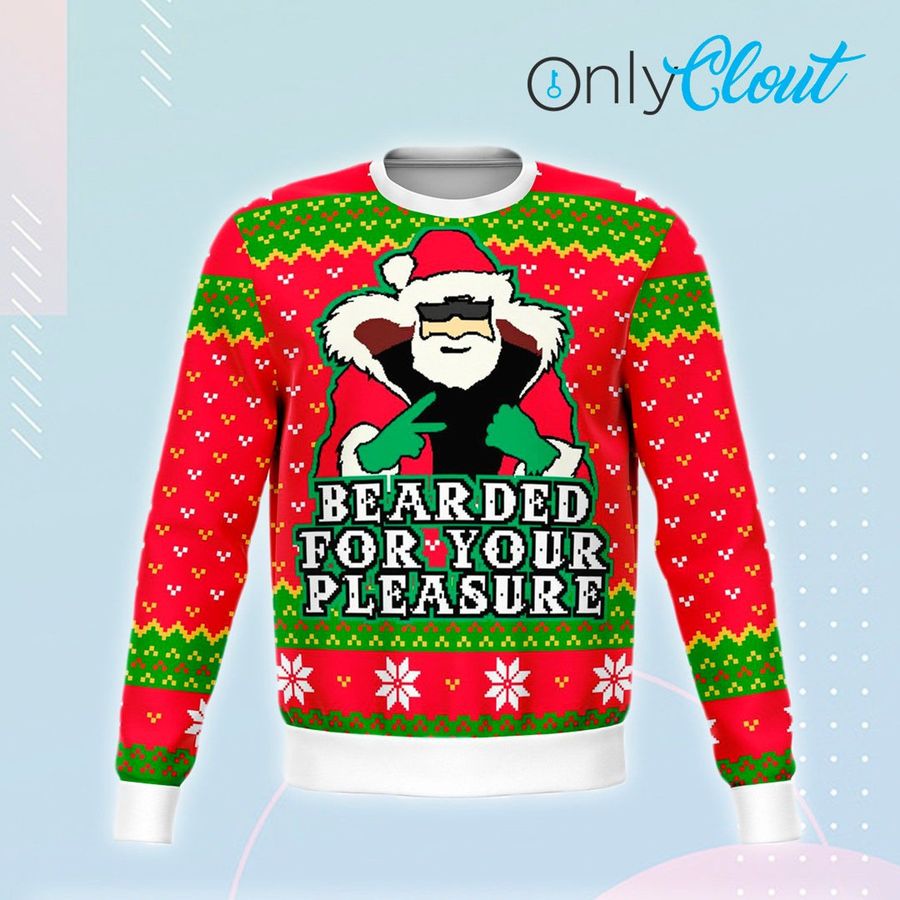 Gangsta Santa Funny ugly Christmas sweater Ugly Sweater Christmas Sweaters