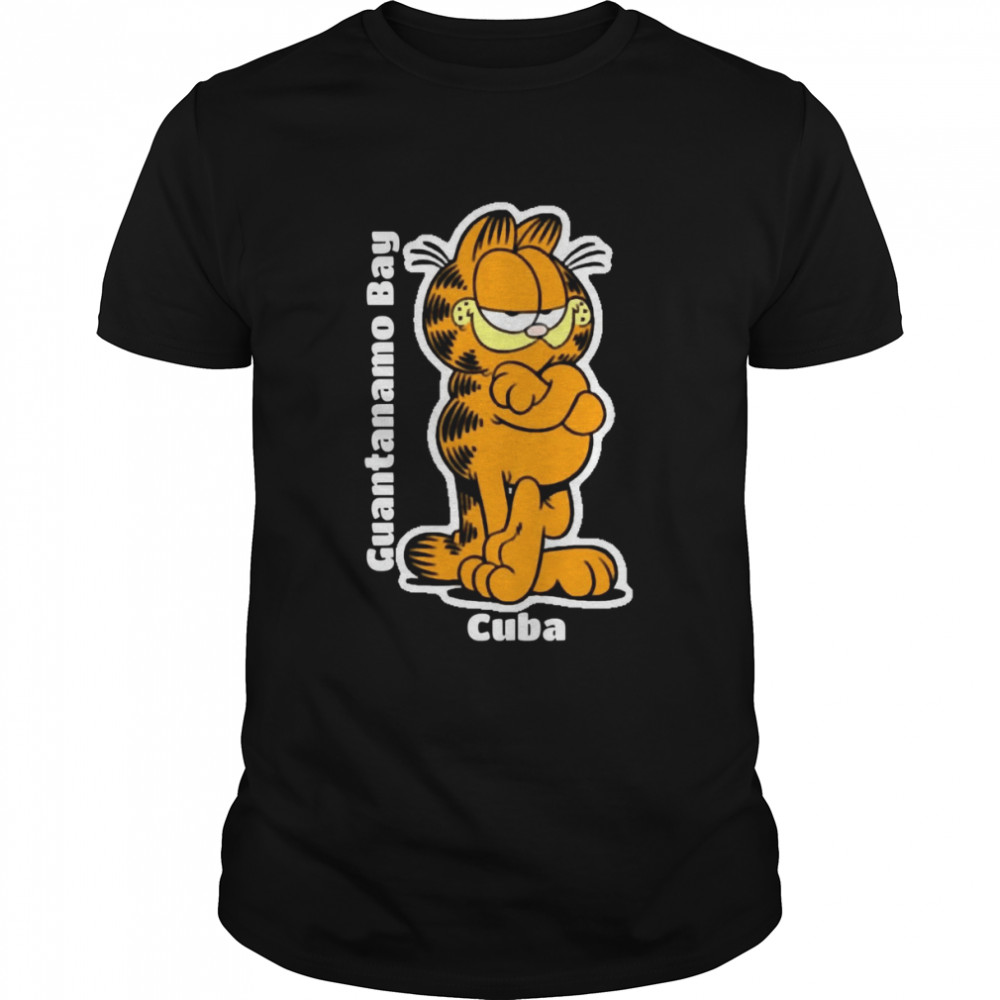 Garf-tanamo Bay Garfield Cat Funny shirt