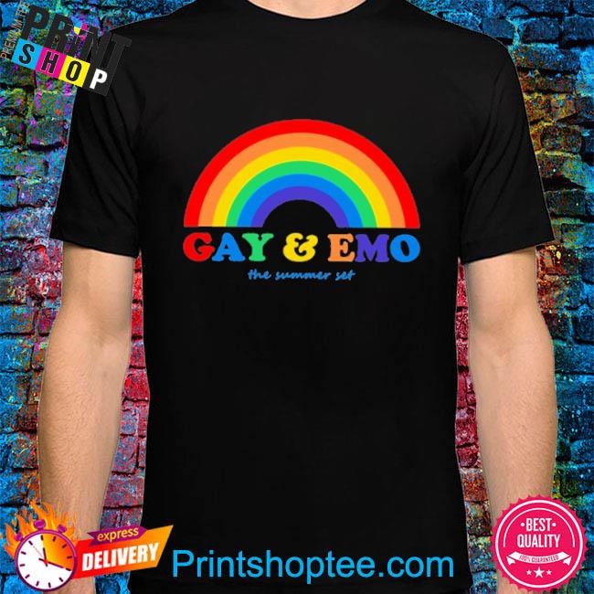 Gay And Emo The Summer Set Shirt