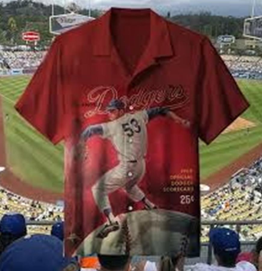 Gearhuman Los Angeles Dodgers Hawaiian Shirt