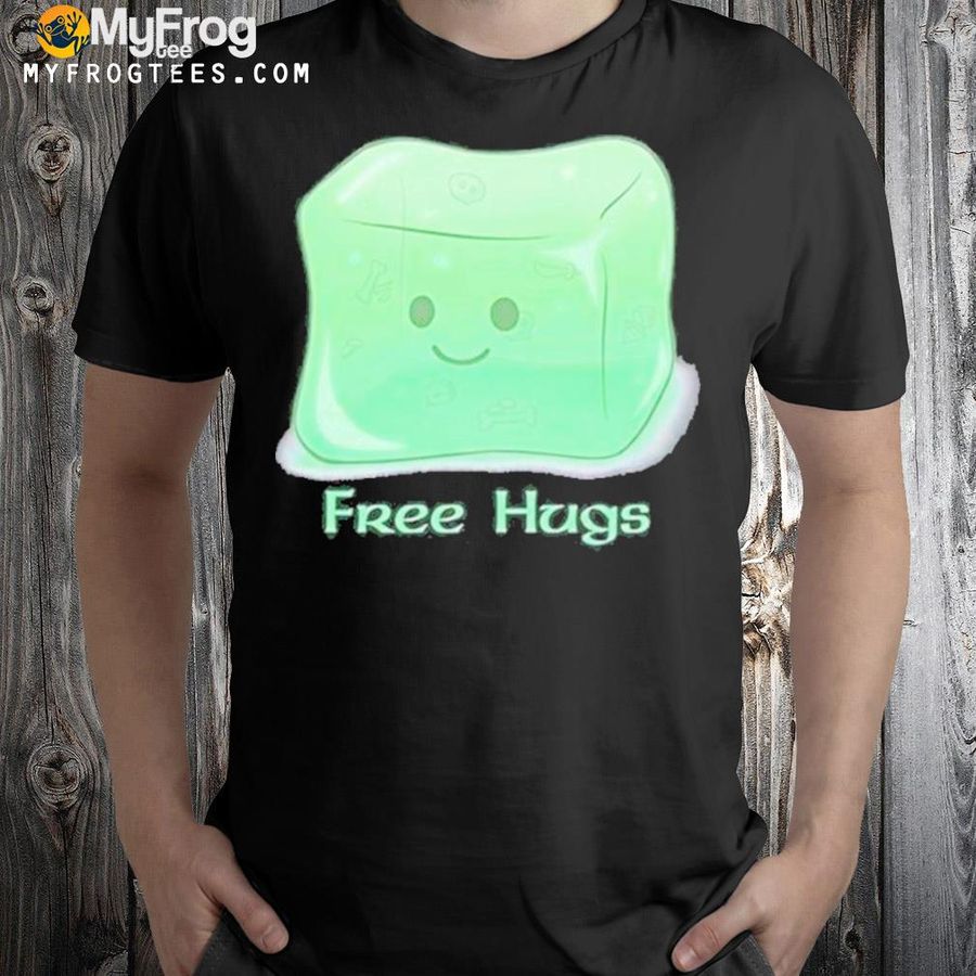 Gelatinous Cube Free Hugs T-Shirt