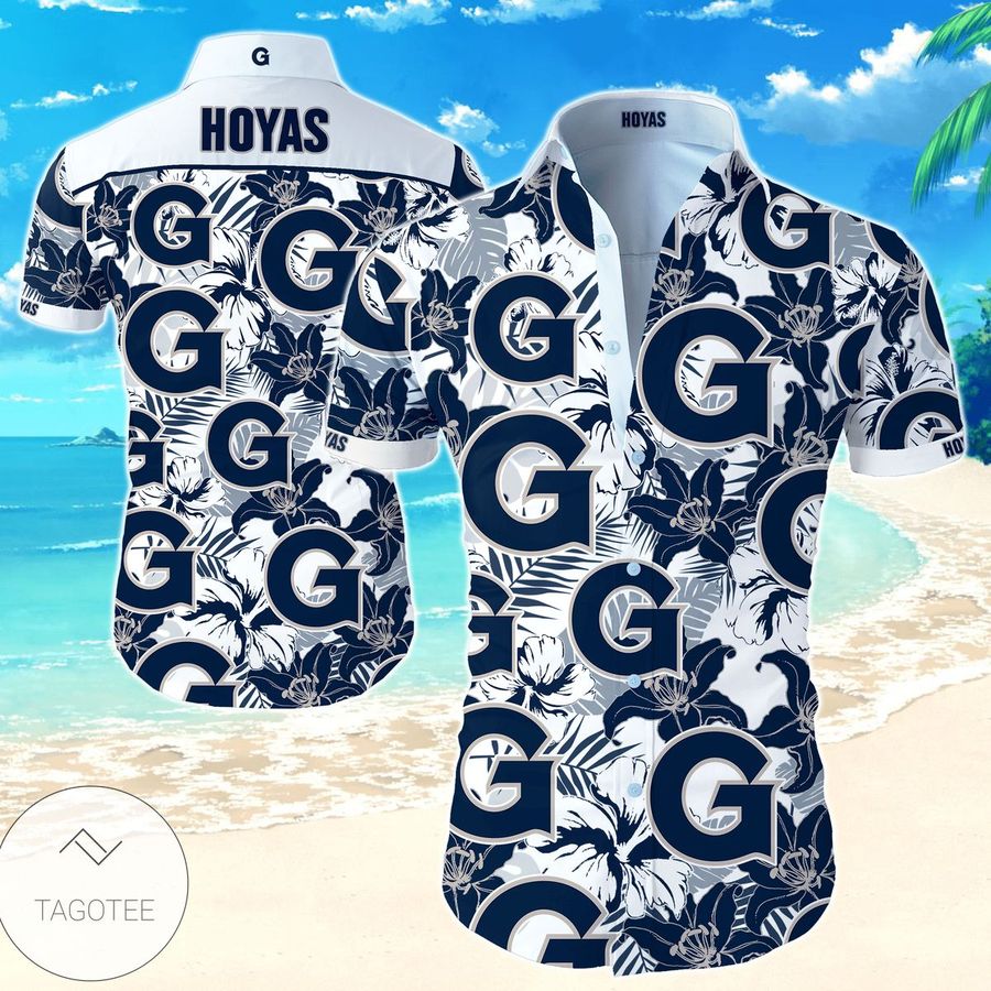 Georgetown Hoyas Hawaiian Shirt