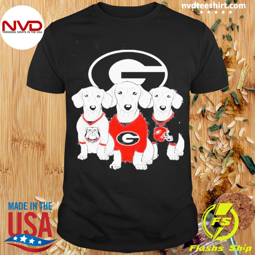 Georgia Bulldogs Dachshund Shirt
