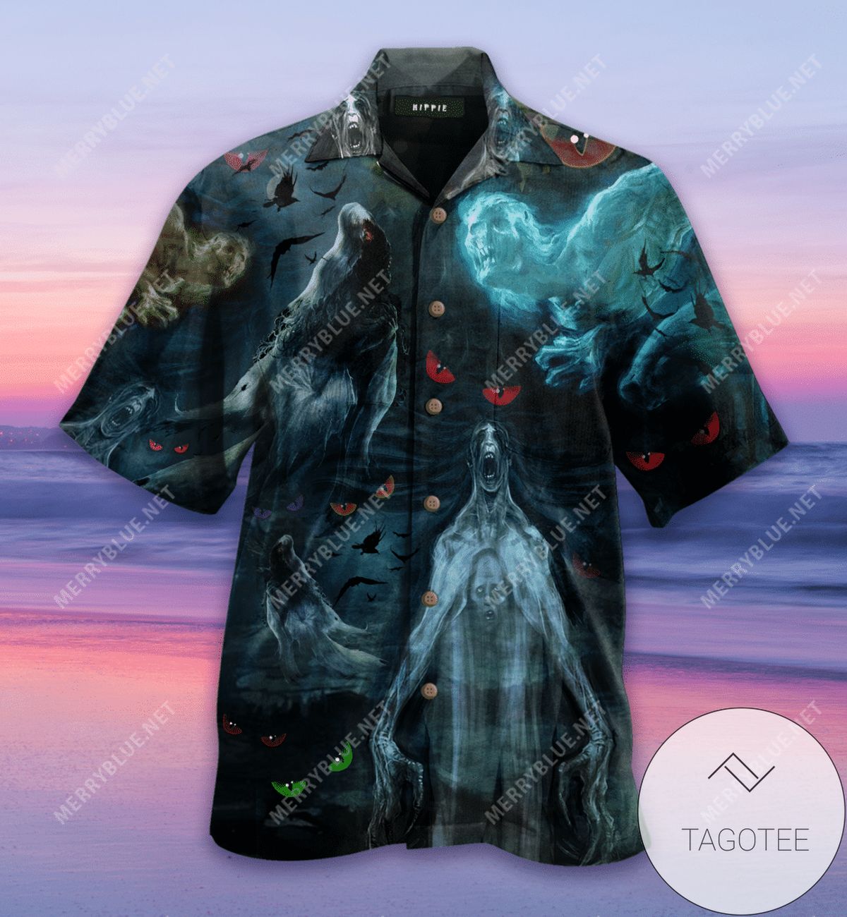 Get Now Amazing Ghost Unisex Authentic Hawaiian Shirt 2022