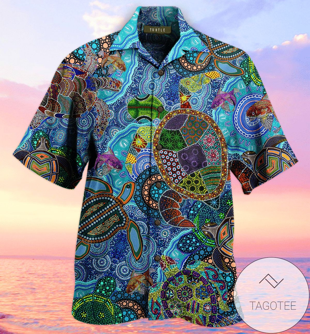 Get Now Amazing Turtle Hippie Authentic Hawaiian Shirt 2022