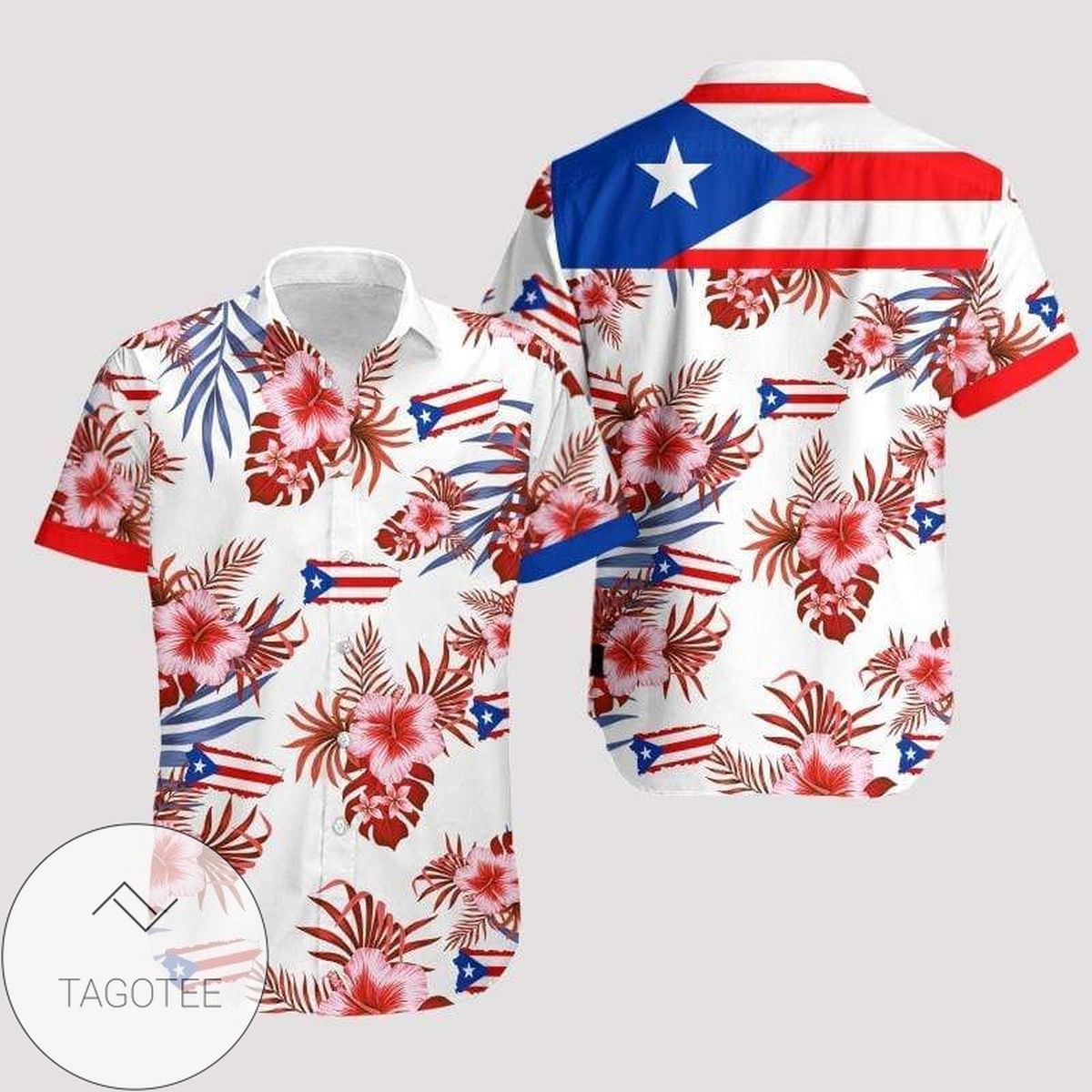 Get Now Puerto Rico Hawaiian Aloha Shirts