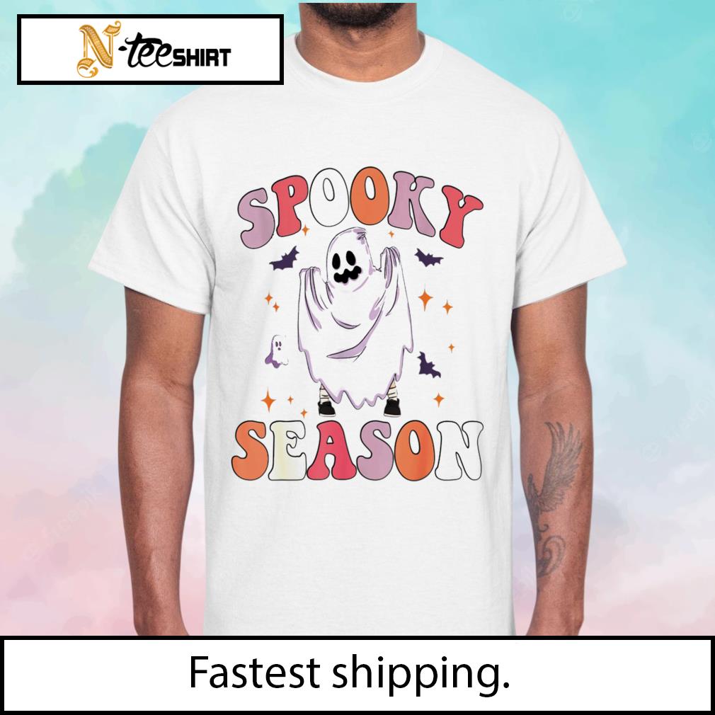 Gghost boo spooky season Halloween t-shirt