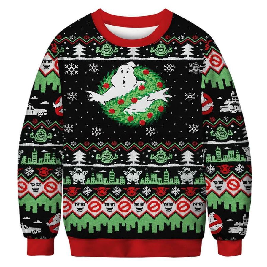 Ghostbusters For Unisex Ugly Christmas Sweater All Over Print Sweatshirt