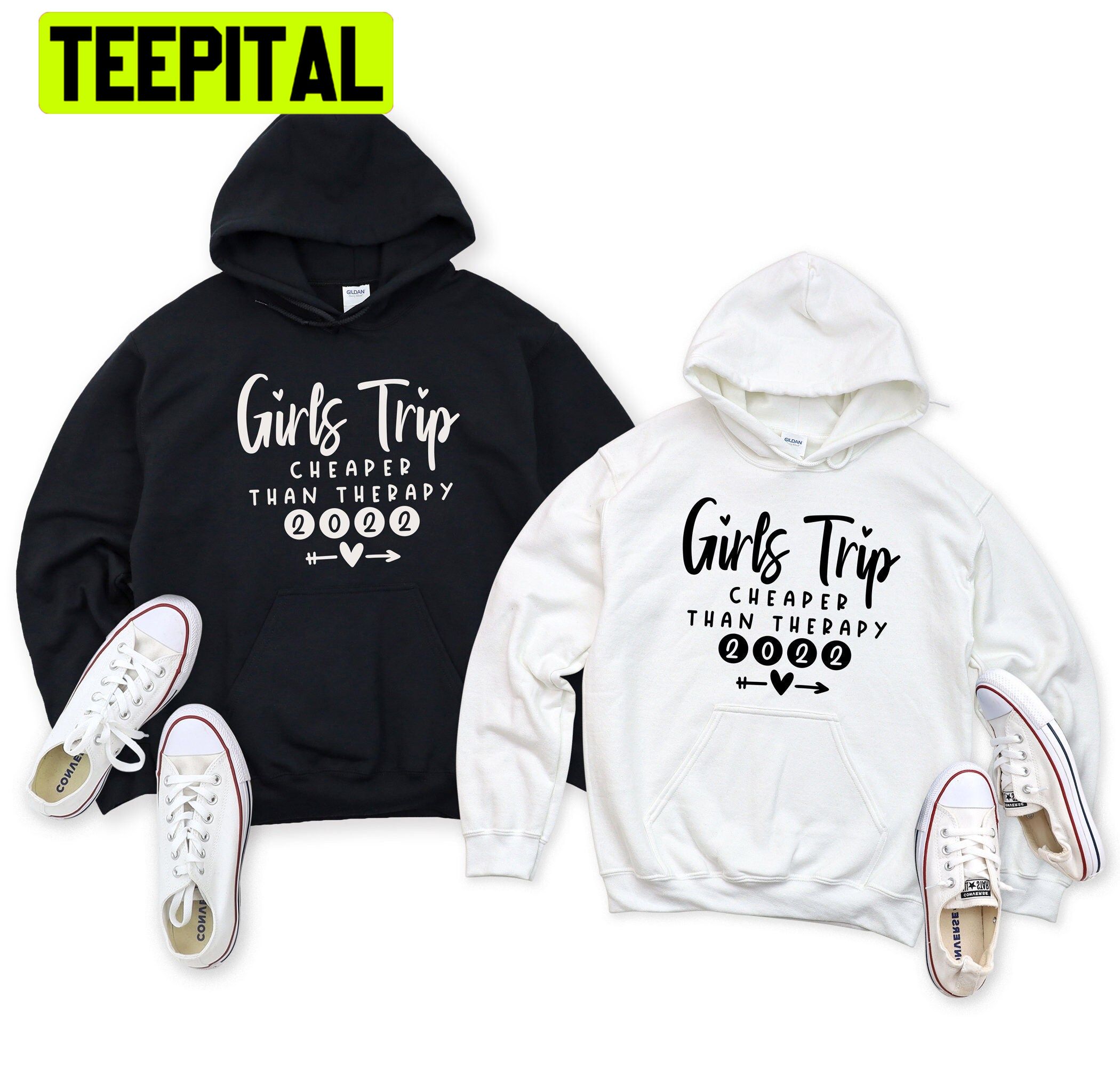 Girls Trip Cheaper Than Therapy Trending Unisex Hoodie