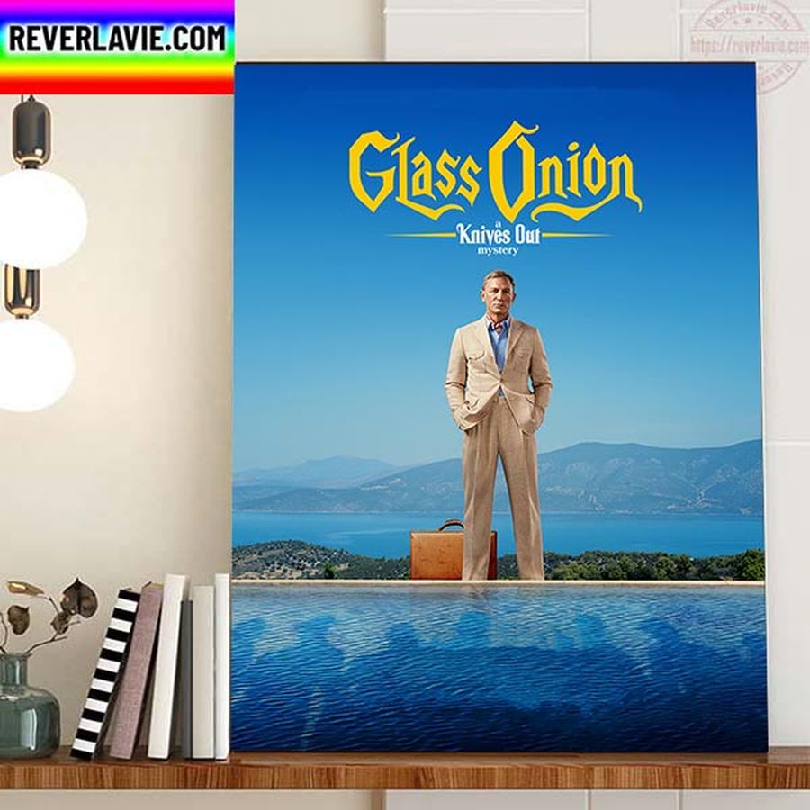 Glass Onion A Knives Out Mystery Home Decor Poster Canvas